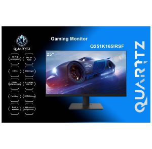 QUARTTZ Gaming monitor 25inch -RGB Light-0.5ms-180Hz-1.4 HDMI