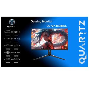 QUARTTZ Gaming monitor 27inch -RGB Light-0.5ms-180Hz-2.1 HDMI-2K QHD