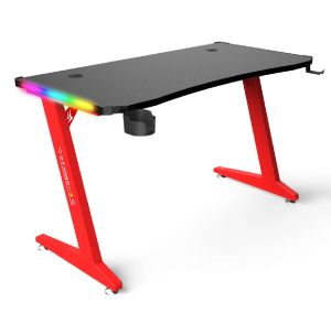 Gaming desk QUARTTZ -Z-XX 100X60X73 WITH 256 LED COLOR