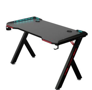 Gaming desk QUARTTZ -R-5 100X60X73 WITH RGB L SHAPE