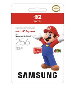 Nintendo Switch 2 :Samsung microSD Express Card – 256GB for Nintendo Switch™ 2