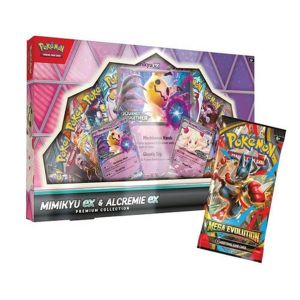 Pokémon TCG: Mimikyu ex & Alcremie ex Premium Collection – English Edition – Available at Gamewavez – Premium Pokémon Cards & Booster Packs