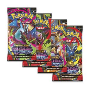 Pokémon TCG: Mega Evolution – Phantasmal Flames Booster Display Box (36 Packs) – English Edition – Available at Gamewavez