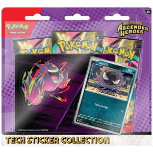 Pokémon TCG: Mega Evolution-Ascended Heroes Tech Sticker Collection - Gastly
