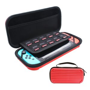 Hot Selling Protective TPU Pouch Carry Bag for Nintendo Switch Console- Red : HS-SW843