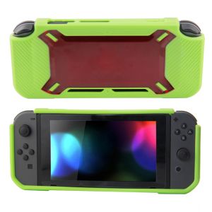 Nintendo Switch Rubberized Hard Case_green+red