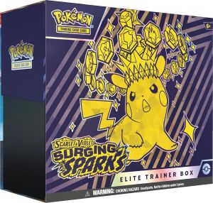 Pokemon Scarlet & Violet Surging Sparks: Elite Trainer Box