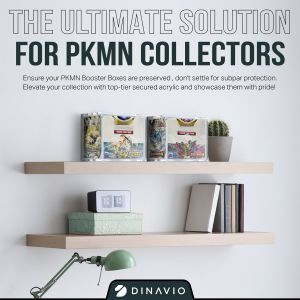 Acrylic Pokemon Booster Case (Stackable)