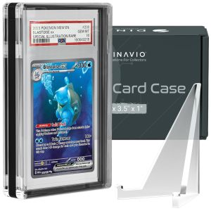PSA / CGC Graded Card Acrylic Case -Black boarder