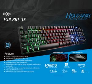 FOXXRAY FXR-BKL-35 Heavyarms Gaming Keyboard