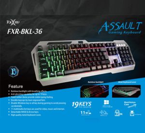 FOXXRAY FXR-BKL-36 Assault Gaming Keyboard