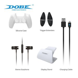 DOBE 8 IN 1 PROTECTIVE PACK FOR PS5