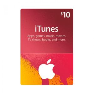 Apple iTunes Gift Card $10 U.S. Account