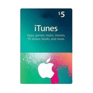 Apple iTunes Gift Card $5 U.S. Account