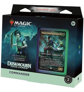 Magic: The Gathering Duskmourn: House of Horror Commander Deck - Death Toll 