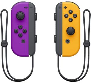 Nintendo Neon Purple/Neon Orange Joy-Con (L-R) - Switch 