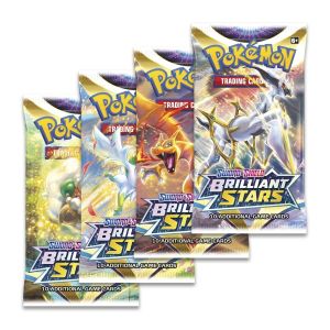 Pokémon TCG Sword & Shield-Brilliant Stars Booster Random (One Piece)