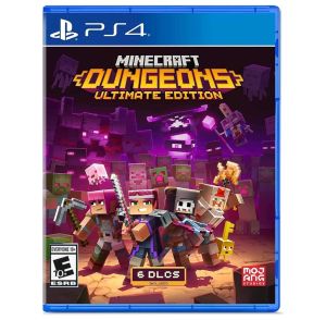 PlayStation 4 :Minecraft Dungeons Ultimate Edition -USA