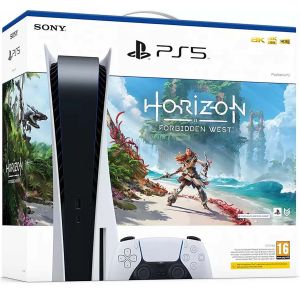 PlayStation 5 Console With CD Drive +Horizon Forbidden West Voucher