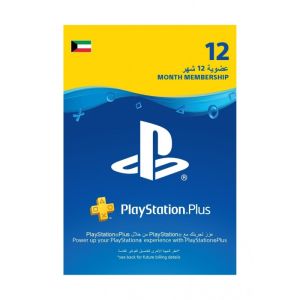 PlayStation Plus 12-Months Kuwait Account
