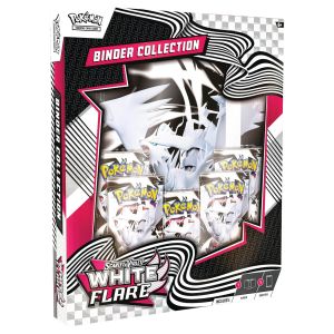 Pokemon TCG Scarlet & Violet 10.5 White Flare Binder Box 