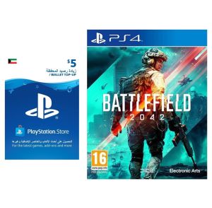  PS4 Battlefield 2042 - arabic+ PSN $ 5 Kuwait