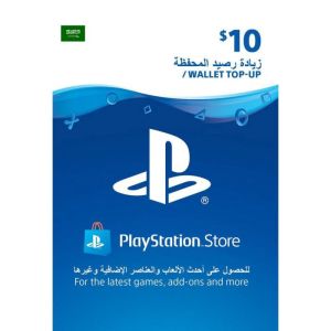 PlayStation Network Card - $10 K.S.A. Account