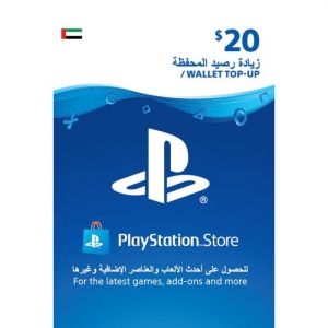 PlayStation Network Card - $20 U.A.E. Account