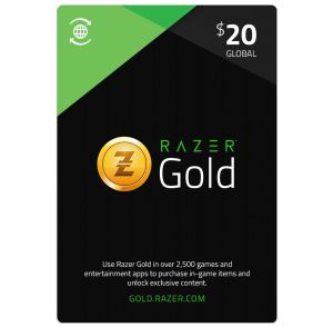 Razer Gold $20 -Global -Digital Code