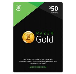 Razer Gold $50 -Global -Digital Code