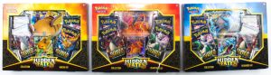 Hidden Fates GX Collection Boxes: Gyarados, Raichu, Charizard Random (One Piece)