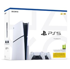 Sony PlayStation 5 Slim - Disc Edition + Extra Controller