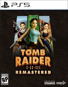 Tomb Raider I-III Remastered Starring Lara Croft PS5 USA VERSION