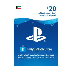 PlayStation Network Card - $ 20 Kuwait. Account