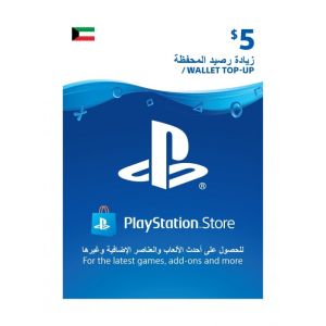 PlayStation Network Card - $ 5 Kuwait. Account